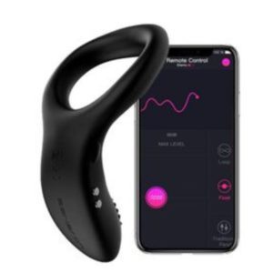 Anillo Vibrador con APP Diamo