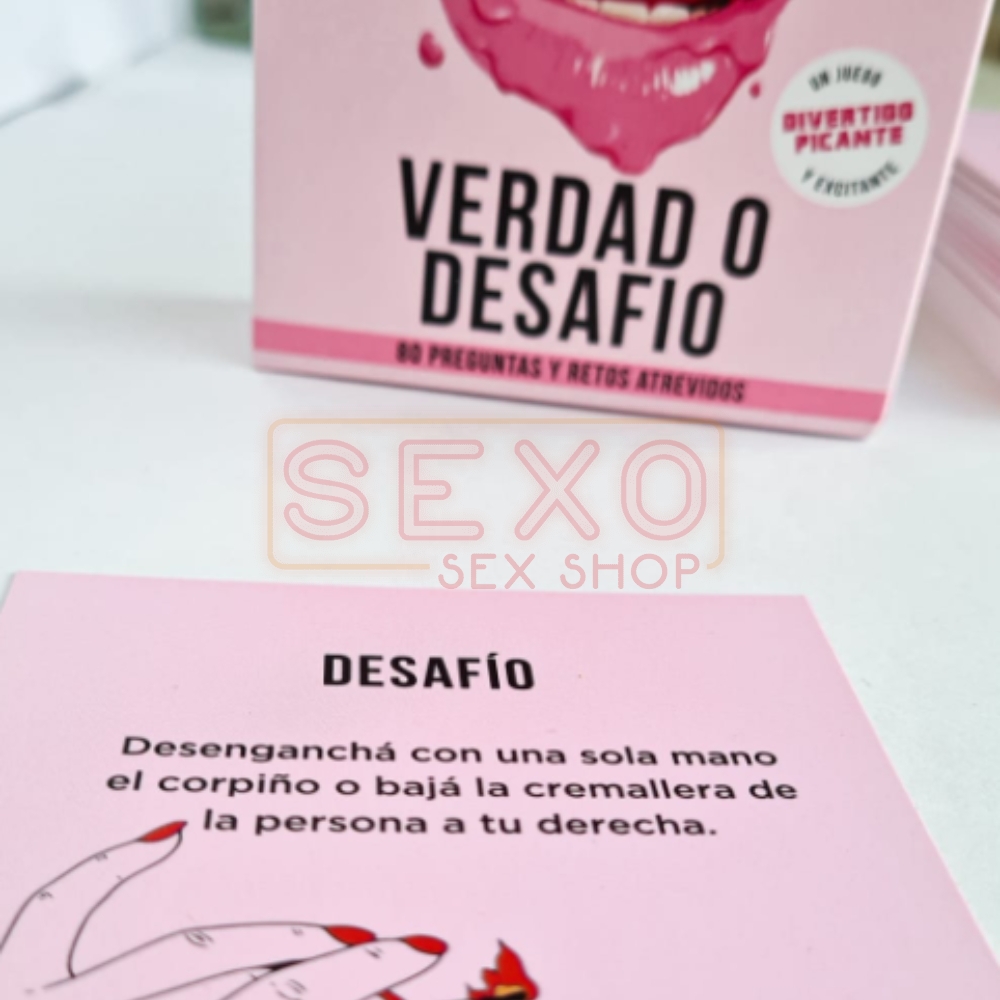 Cartas Juego de Verdad o Desafío Retos Atrevidos (1)