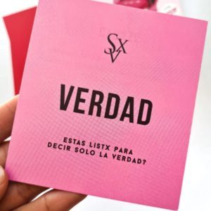 Cartas Juego de Verdad o Desafío Retos Atrevidos