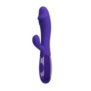 Vibrador Blue Doble Estimulación Usb - Imagen 1