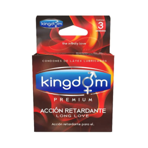 Preservativo Retardante Kingdom Long Love