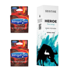 Pro-Long Extra Time HEROE + Preservativos Retardante Kingdom